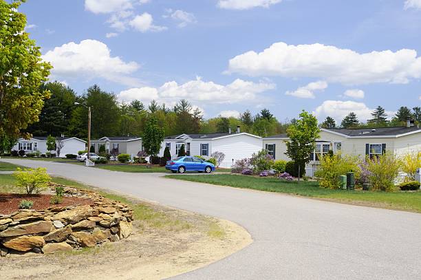 Trailer park mobile home