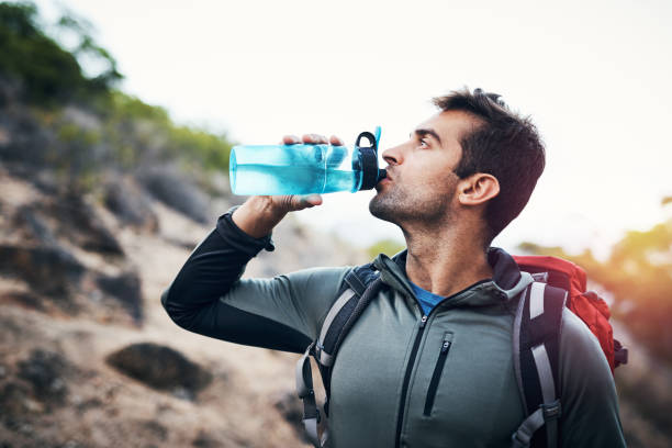 Drinking plenty of water