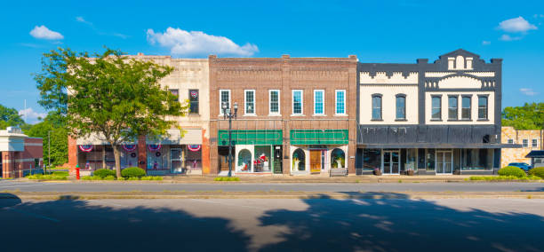 Downtown stores in small town cedar springs mi - grand rapids - whole family