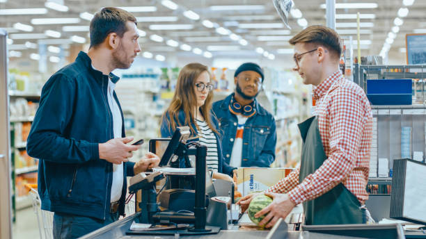 Supermarket Checkout Counter 