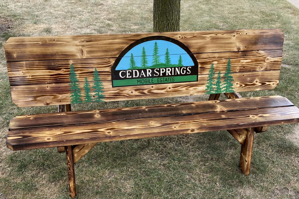 cedar springs bench