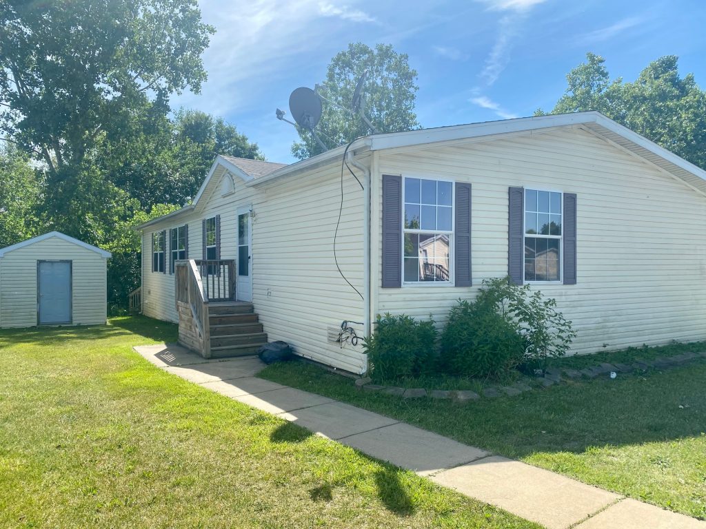 mobile home or a stick-built home